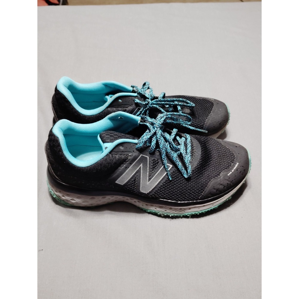 NEW BALANCE 620 V2 Trail Shoes Running Athletic Gym Teal Black WT620LB2 Women 10